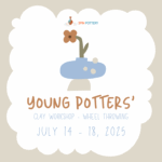 Kids Summer Camp Wheel Throwing July 14 to July 18, 2025 - 9 am to 12 pm